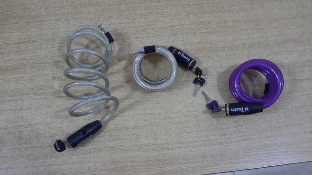 ANTIRROBO bici BTWIN - Flexo 120cm