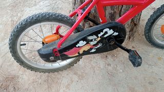 Bicicleta niño 16" roja