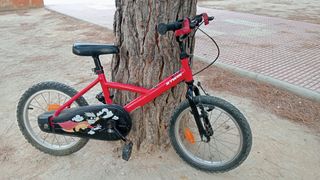 Bicicleta niño 16" roja