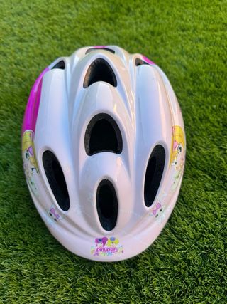 Casco bici niña rosa