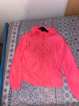 Chubasquero rosa | Chaqueta deportiva