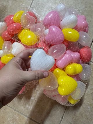 Bolas corazón x100 unidades 