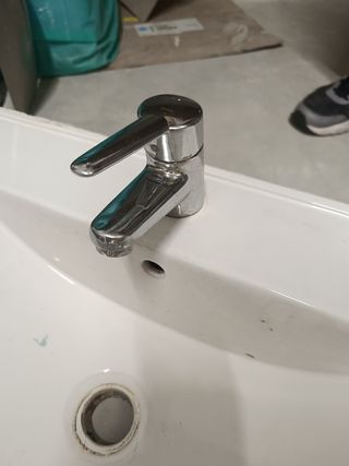 Lavabo porcelana blanco