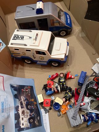 Playmobil City Action + Furgoneta Policia