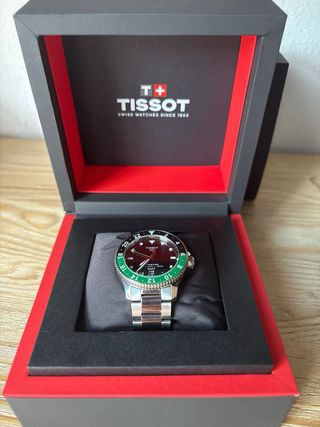 Tissot Seastar 1000 GMT - Negro y Verde