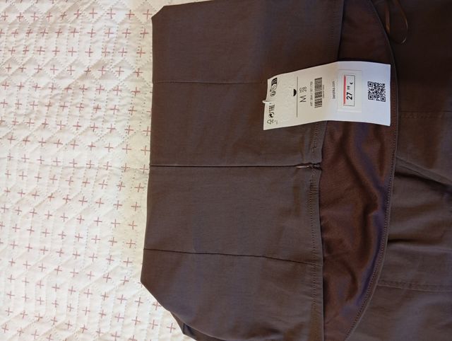 Vestido Bershka marrón