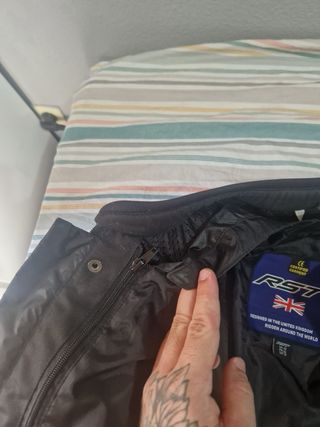 Chaqueta moto RST S-1 negra