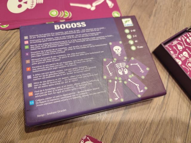 Bogoss - Gioco carte fosforescente