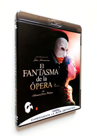 EL FANTASMA DE LA OPERA blu-ray.
La pelicula.