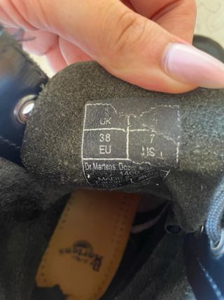 Botas Dr. Martens negras