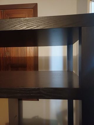 Mueble TV negro - Estanteria