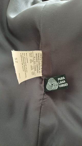 Chaqueta Gris - Talla Grande