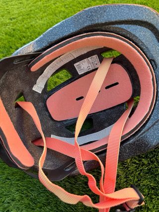 Casco bici niña rosa