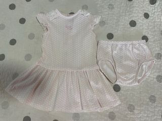 Vestido y braguita Tutto Piccolo niña 98cm
