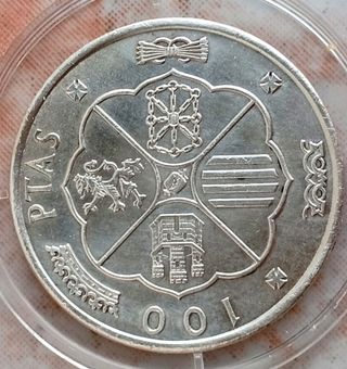 Moneda 100 pesetas Franco 1969 estrella 69.