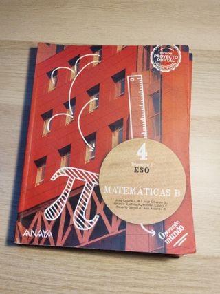 Matemáticas B 4