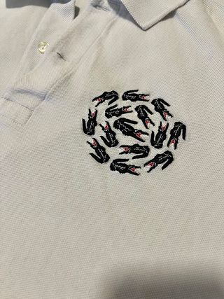 Polo Lacoste Blanco - Multi-Cocodrilos