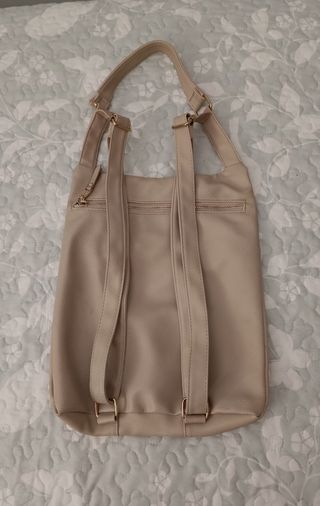 Mochila beige Misako mujer