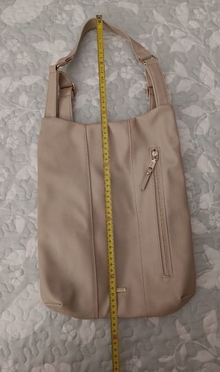 Mochila beige Misako mujer