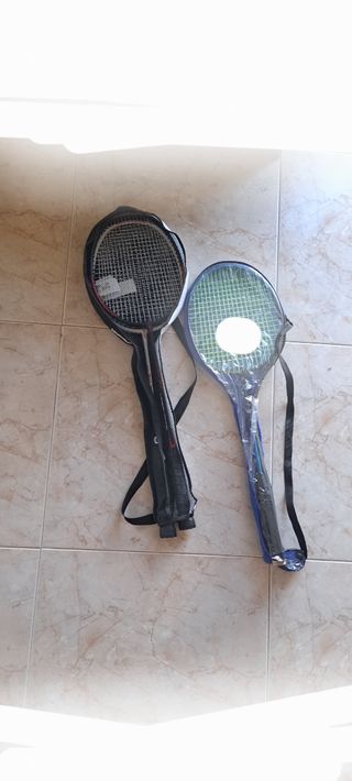 4 Raquetas Bádminton