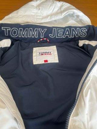 Giubbotto Tommy Jeans bianco