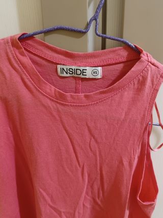Camiseta coral
