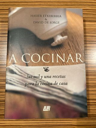 Libro cocina David de Jorge Hasier Etxeberria 