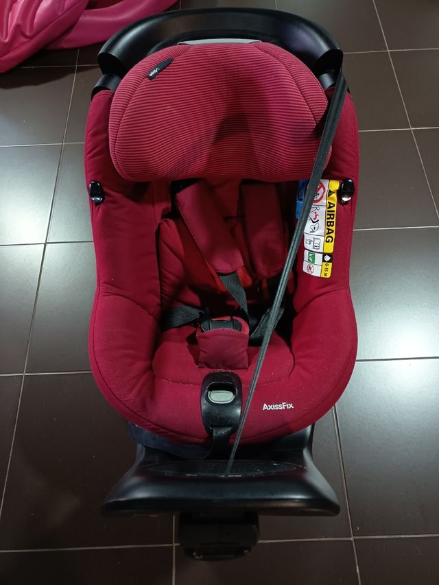 Silla coche AxissFix roja