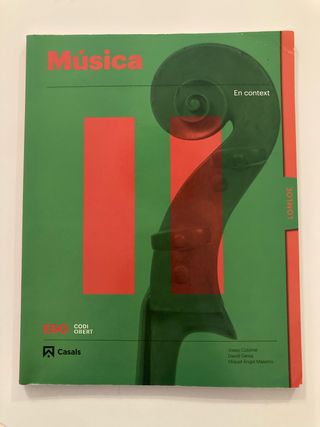 Música II ESO LOMLOE CATALÀ