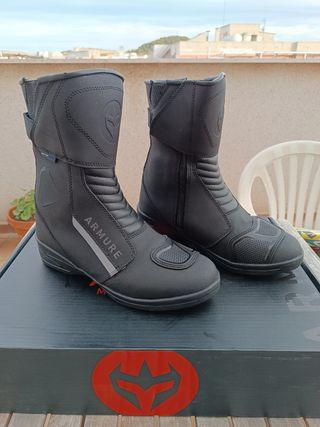 Botas moto mujer Armure Mack Lady 41 impermeable 