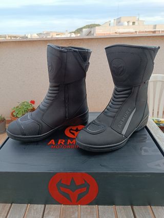 Botas moto mujer Armure Mack Lady 41 impermeable 