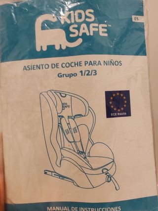 Silla coche KidsSafe grupo 2/3