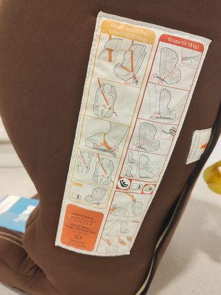 Silla coche KidsSafe grupo 2/3