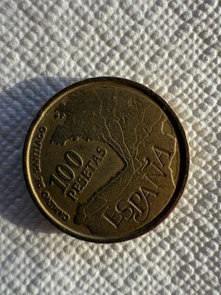 100 PESETAS 1993 CAMINO DE SANTIAGO