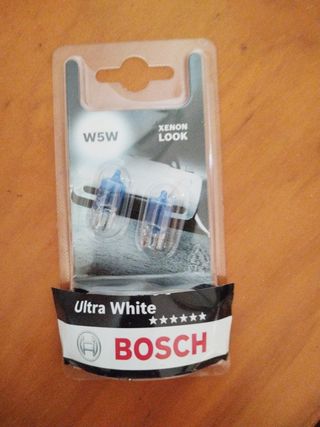 Bombillas Bosch W5W Xenon Look Ultra White