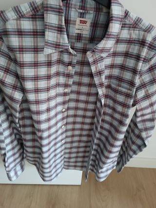 Camisa Levi's S - Cuadros Azul
