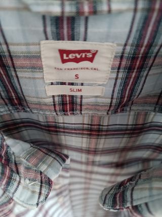 Camisa Levi's S - Cuadros Azul