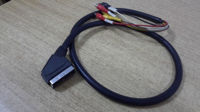 Cable Euroconector 6 entradas/salidas