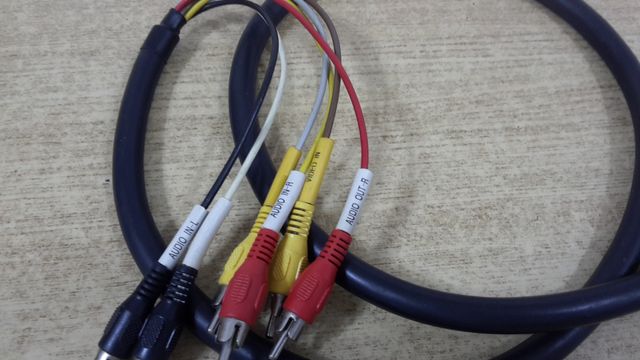 Cable Euroconector 6 entradas/salidas