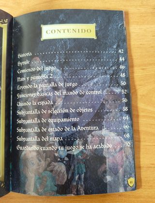 Manual de instrucciones Zelda Ocarina of Time 