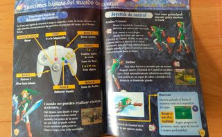 Manual de instrucciones Zelda Ocarina of Time 