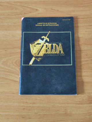 Manual de instrucciones Zelda Ocarina of Time 