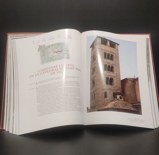 Joies del Romànic Català. Libro gran formato.