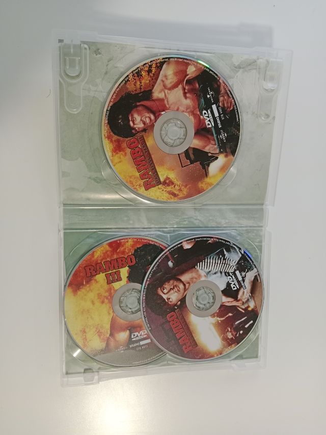 Rambo trilogía dvd
