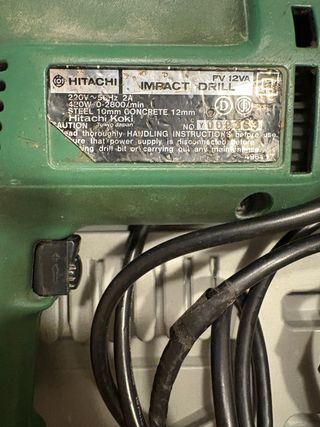 Trapano Hitachi + accessori