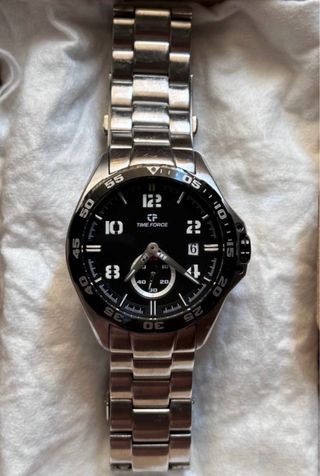 Reloj TIME FORCE TF 3327M plateado