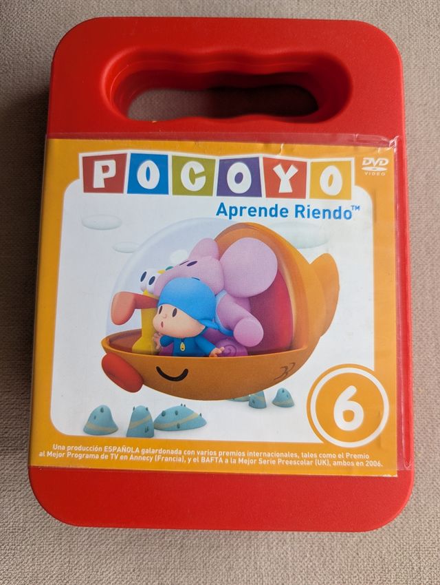Collezione DVD Pocoyo Learn by Laughing 4-8. 5 unità