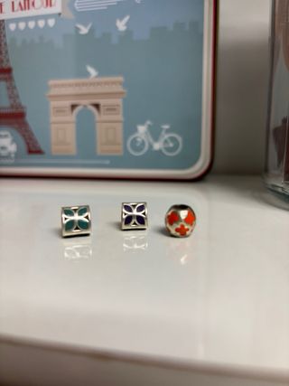 3 Charms Pandora plata.Se venden juntos o separado