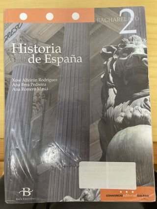 Historia de España 2º Bach. (Libro de texto) (G...