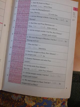 Libro Alemán: Ejercicios IA